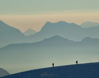 "atmospheric perspective" is the effect that gives a sense of depth to layered mountains. Layered Mountains, Atmospheric Perspective, Perspective Photos, Perspective Photography, Gig Poster, Perspective Art, Mountain Photography, Perspective Drawing, Construction Paper