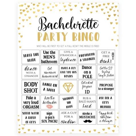 Bachelorette Weekend Games, Bachelorette Party Bingo, Bachelorette Party Ideas Girl Night, Clean Bachelorette Party, Cheap Bachelorette Party, Dirty Bachelorette Party, Fun Bachelorette Party, Fun Dares, Hen Night Ideas