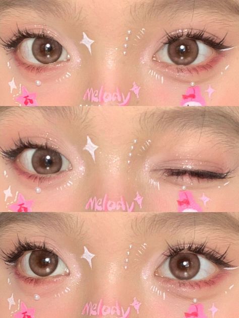 Wonyoungism Makeup, Doll Eye Makeup, Kawaii Makeup, Face Makeup Tips, Ethereal Makeup, Doll Makeup, Cute Makeup Looks, Asian Eye Makeup, Trendy Makeup