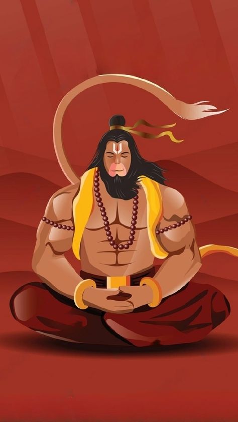 Jai Sri Ram🌹Jai Hanuman💐 Hanuman Ji Cartoon Wallpaper, Hanuman Ji Digital Art, Ram Ji Illustration, Hanuman Ji Asthetic Picture, Hanuman Cartoon Wallpaper, Hanuman Ji Animated, Lord Hanuman Paintings, Hanuman Ji Illustration, Hanuman Illustration Art