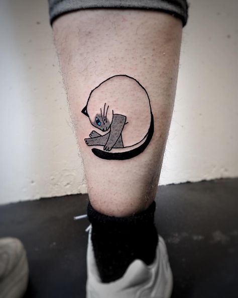 Gray Cat Tattoo, Tattoo Cat, Gray Cat, Thank You For Coming, Cat Tattoo, Leaf Tattoos, Infinity Tattoo, Maple Leaf Tattoo, Amsterdam