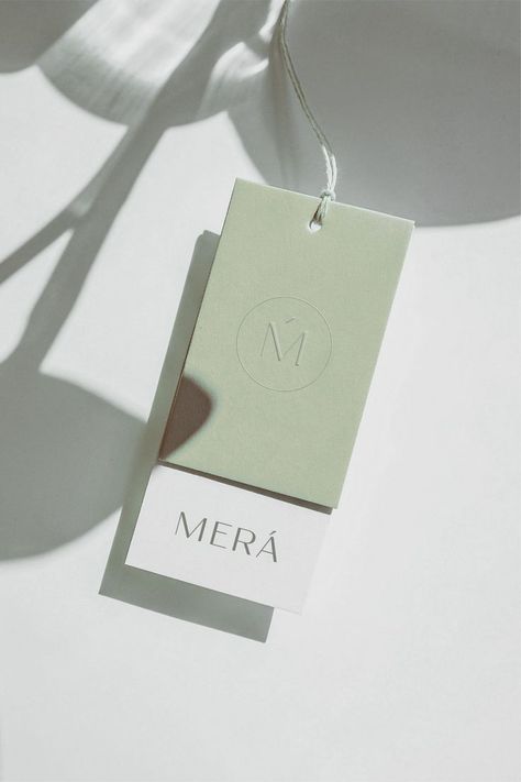 Hangtag Design Clothing, Clothing Labels Design, Hang Tags Clothing, Luxury Packaging Design, Packaging Ideas Business, Branding Design Packaging, Logo Design Branding, 자수 디자인, Fashion Logo Design