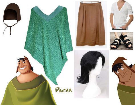 The Emperor's New Groove Cosplay idea- Pacha The Emperor's New Groove Costume, Ezma Emperor's New Groove Costume, Emporers New Groove Costume, Llama Costume, Emperor's New Groove, Cosplay Idea, Disney Musical, 2023 Halloween, The Emperor's New Groove