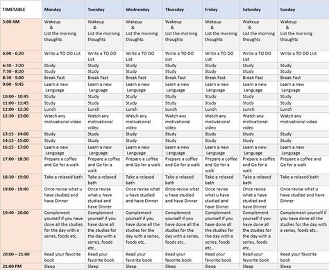 Study Time Table | Study time table, Study timetable template, Study time Time Table For Productive Day, Self Study Timetable Ideas, Study Timetable For School Days, Study Time Table For Ca Students, Productive Timetable For Students, Study Tips For Exams Time Management, Best Study Timetable For Upsc, Best Time To Study Student, Upsc Study Schedule