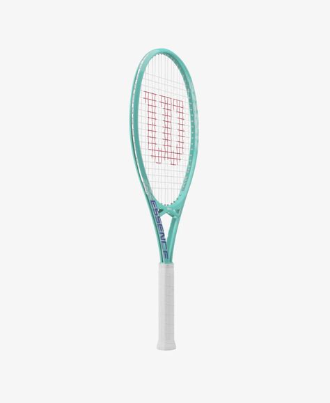 Essence Tennis Racket | Wilson Sporting Goods Preppy Tennis Racket, Cute Tennis Racket, Tennis Fits, Beginner Tennis, Tennis Lifestyle, Wilson Sporting Goods, Tennis Aesthetic, Tennis Gear, Tennis Rackets