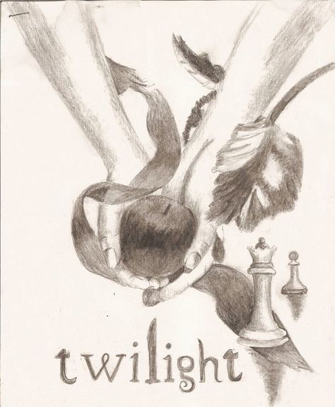 Twilight Drawing, Twilight Painting, Twilight Saga Books, Scary Drawings, Twilight Funny, Twilight Photos, Twilight Book, Twilight Pictures, Twilight Series