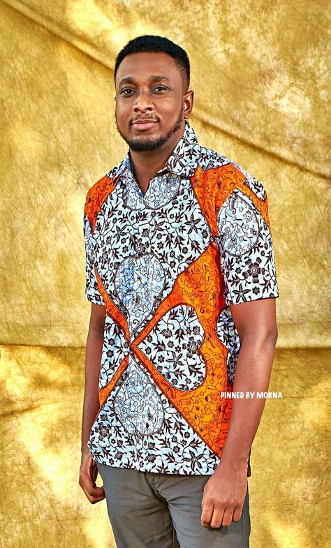 Eugene d'Wise - Ghana 🇬🇭 West Africa, Ghana, Down Shirt, Casual Button Down Shirt, Button Down Shirt, Men Casual, Mens Tops, Quick Saves