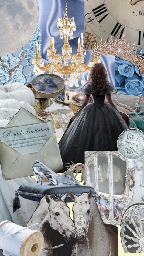 Cinderella Lockscreen, Sheila Core, Cenicienta Aesthetic, Cinderella Aesthetic Modern, Disney Cinderella Aesthetic, Princess Cinderella Aesthetic, Cinderella Aesthetic Wallpaper, Cinderella Collage, Disney Moodboard