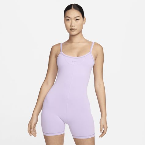 Up for a workout or down to chill—this bodysuit is ready for whatever you are. Its midweight, peachy-soft fabric stretches with your every move and dries quickly.﻿ Whether you layer up or wear it solo, it gives you a head-to-toe look you can feel comfortable and confident in all day long. Workout Leotard, Dancer Things, Workout Bodysuit, Dancing Clothes, Cute Gym Outfits, Gym Outfits, Women Lifestyle, 2024 Vision, A Workout