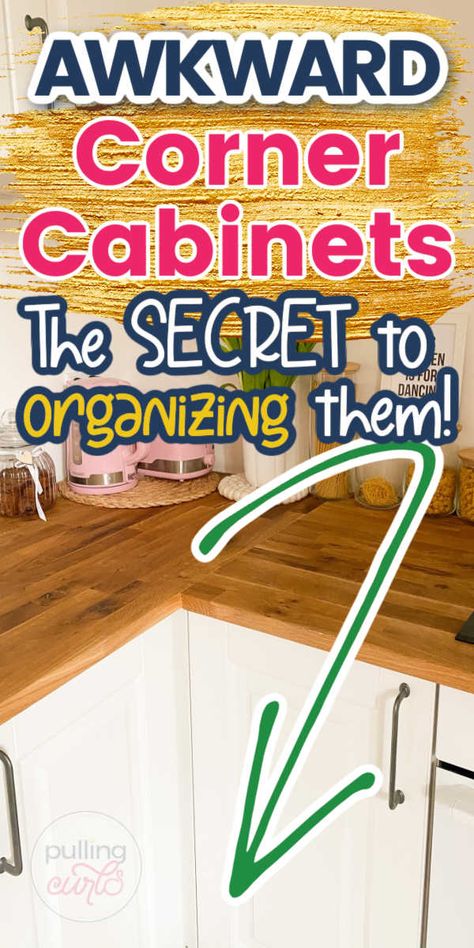 Corner Cabinet Ideas Kitchen Storage Solutions, Cupboard Space Ideas, Deep Cabinets Organization, Organization Of Kitchen Cabinets, Rearranging Kitchen Cabinets, Inside Cupboard Storage, Top Of Cupboard Storage, How To Organize Narrow Kitchen Cabinets, Cabinet Hacks Storage