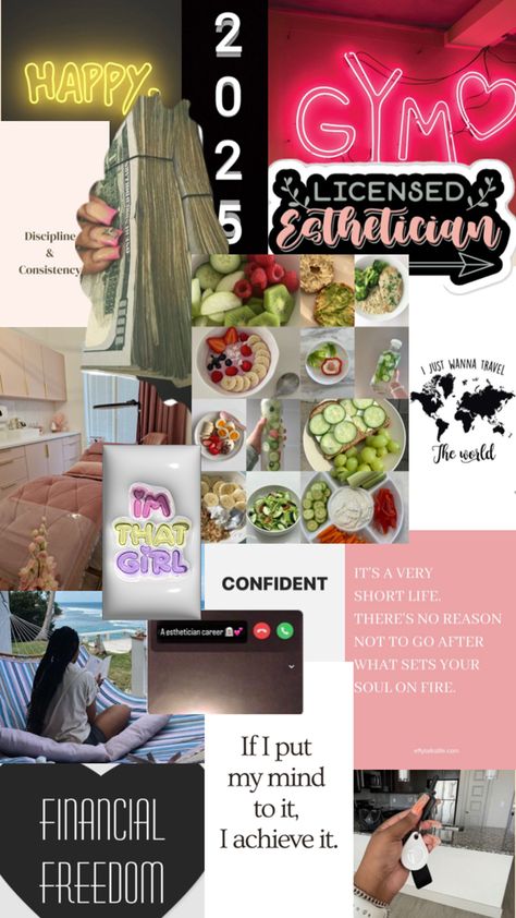 Esthetician assignment Esthetician Vision Board, Soul On Fire, Esthetician, Vision Board, Mindfulness