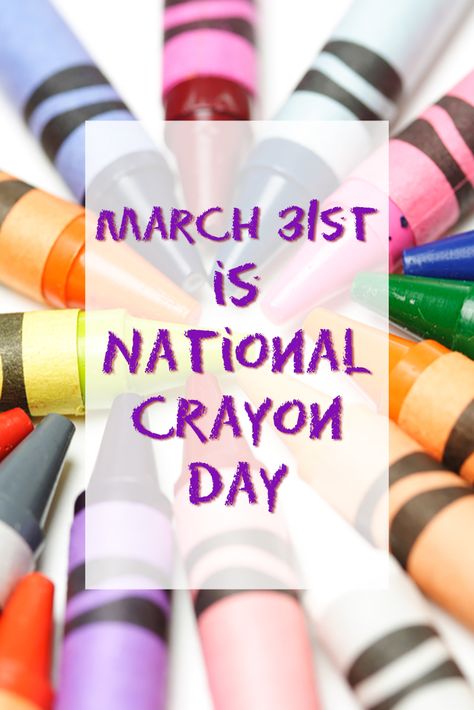 Crayon Craft Ideas to Help you Celebrate National Crayon Day | 5 Minutes for Mom Notes For Kids Lunches, Crayon Days, Crayon Monogram, Crayon Wreath, March Holidays, Box Of Crayons, March Themes, Crayon Crafts, Crayon Heart