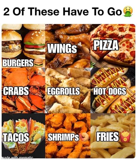 One Has To Go Food, Food Questions, Popeyes Menu, Drink Board, Fb Games, Simple Family Meals, Food Games, Food Game, Chicken Breast Recipes Baked