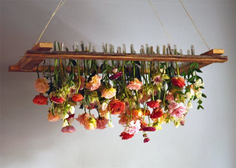 Wedding Decorations Ceiling, Floral Chandelier Diy, Flower Ceiling, Flower Chandelier, Diy Arrangements, Diy Ceiling, Floral Chandelier, Floating Shelves Diy, Diy Chandelier