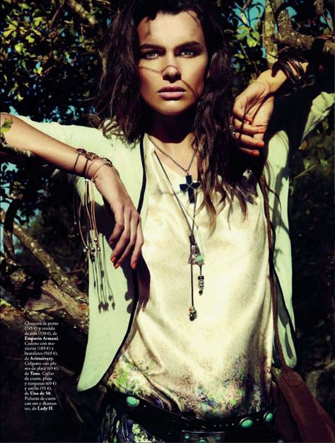 Filippa Hamilton | Santiago Esteban | Elle Spain March 2012 | Un Nuevo Aire Gipsy — Anne of Carversville Elle Spain, Modeling Career, Fashion Editor, Hot Weather, Model Agency, Most Powerful, So Happy, Fashion Photo, Spain