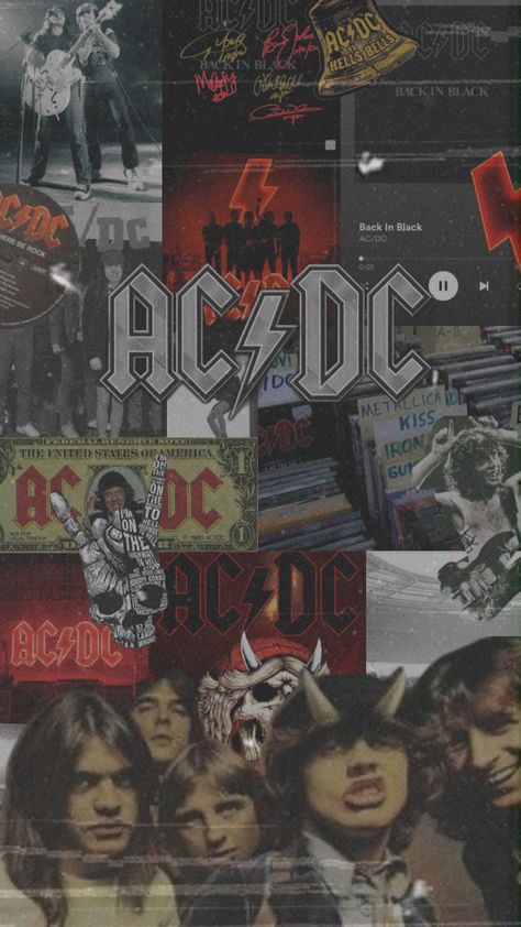 Metal Band Wallpaper Iphone, Acdc Wallpaper Aesthetic, Ac Dc Wallpapers Aesthetic, Ac Dc Aesthetic, Acdc Wallpaper Iphone, Aesthetic Band Wallpaper, 80s Rock Wallpaper, Rock N Roll Aesthetic Wallpaper, Rock And Roll Aesthetic Wallpaper