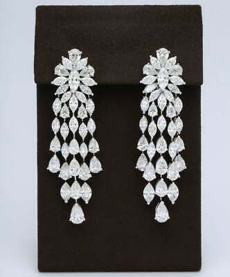 Long Diamond Earrings, Diamond Earrings Indian, Nimrat Khaira, Beautiful Diamond Earrings, Real Diamond Earrings, Diamond Chandelier Earrings, Neck Pieces Jewelry, Diamond Accessories, Diamond Earrings Design