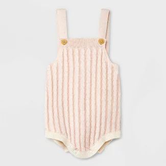 6-9 Months : Gender Neutral Baby Clothing : Target Target Baby Clothes, Sweater Romper, Pink Newborn, Knit Romper, Pink Romper, Gingham Shorts, Leotards Ballet, Pink Rompers, Cable Sweater