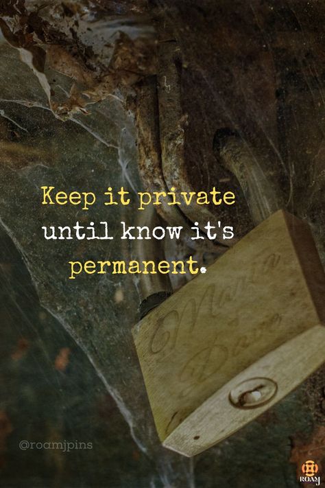 Keep your goals private until know it's permanent
never give up
focus on your goals
life quotes
inspirational quotes
motivational quotes
inspiration
motivation
motivational
inspirational
never ever give up
be success
successful
successful life
meaningful quotes  meaningful
live happy
think positive
be positive
Stay positive
Work hard Keep It Private Until Its Permanent, Keep It Private, Its Done, Deathstroke, You Know It, Reality Quotes, Beautiful Words, Billie Eilish, Vision Board