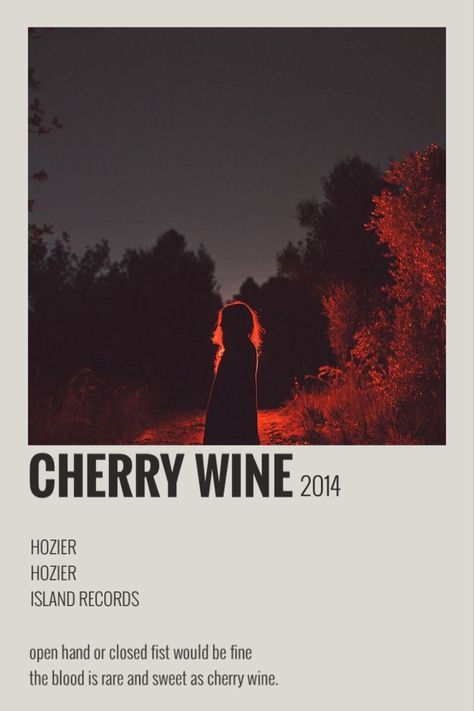 polaroid poster Hozier Cherry Wine Wallpaper, Hozier Polaroid Poster, Hozier Music Poster, Cherry Wine Hozier Aesthetic, Hozier Poster Vintage, Music Polaroid Posters, Song Polaroid Posters, Hozier Wallpaper, Cherry Wine Hozier