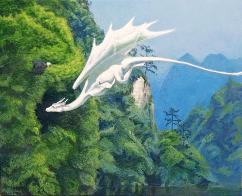 Beautiful Dragon Drawing, Fluffy White Dragon, Moondancer Dragon, Flying Dragon Art, Dragon Flying Drawing, Flying Dragon Drawing, Beautiful Dragon Art, White Wyvern, Female Dragon Art