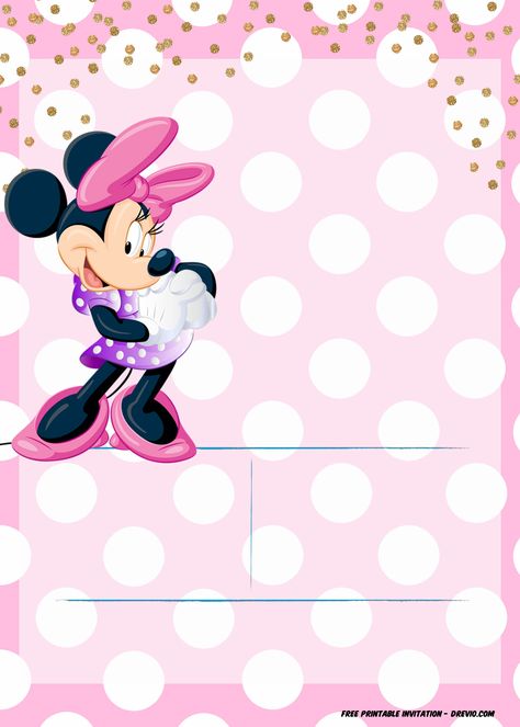 Get Minnie Mouse Invitation Template - Editable and FREE Download Minnie Mouse Invitation Template, Mickey Mouse Clubhouse Invitations, Minnie Mouse Invitation, Happy Birthday Invitation Card, Mickey Mouse Birthday Invitations, Mickey Mouse Invitation, Mickey Mouse Baby Shower, Minnie Mouse Birthday Invitations, 1st Birthday Invitation Template