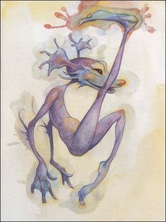 Pascal Moguerou, Fae Art, Brian Froud, Faery Art, Fairy Drawings, Elves And Fairies, Fairies Elves, Fairy Book, Mythological Creatures