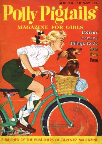 Girls Magazine, Art Folder, Dachshund Love, Weiner Dog, Comic Book Covers, Mid Century Art, Vintage Magazines, Vintage Pinup, Retro Futurism