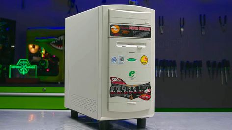 This Nvidia RTX 4090 sleeper gaming PC belongs in a '90s bedroom  PCGamesN Sleeper Pc, 90s Bedroom, Rtx 4090, Diy Recycled Projects, Pc Builds, Pc Case, Recycled Projects, Diy Recycle, Gaming Room