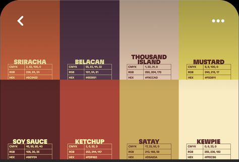 Brewery Color Palette, Rustic Color Pallete, 60s Color Palette, Cmyk Color Palette, Gif Website, Pantone Cmyk, Fruit Logo Design, 포트폴리오 레이아웃, Color Design Inspiration