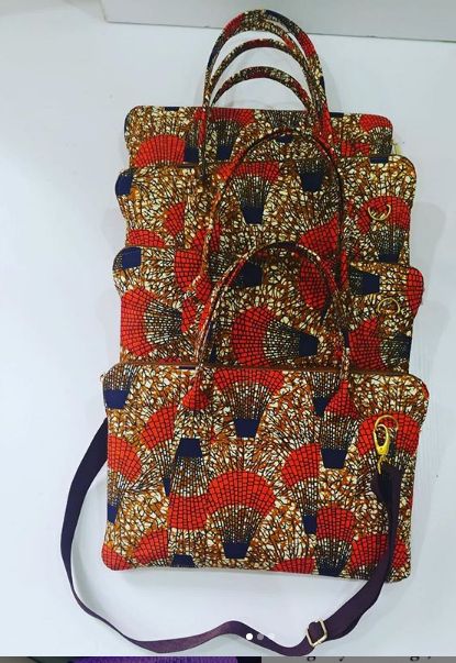 Ankara Laptop Bags.....Size 17 Ankara Laptop Bags, Ally Love, Cactus Tree, Graduation Photo Booth, Fashion Accessories Trends, Gold For Women, African Accessories, Millennials Fashion, Cute Bracelet