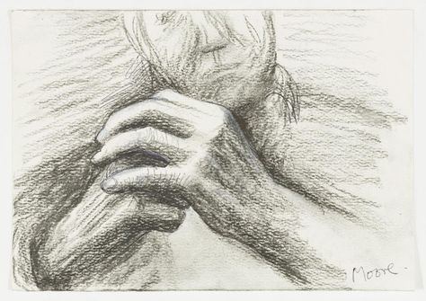 The Artist's Hands – Works – Hands – Henry Moore artwork – Henry Moore artworks Henry Moore, Still Lifes, Hand Drawing, New Project, Old Man, Still Life, Architects, How To Draw Hands, Foundation