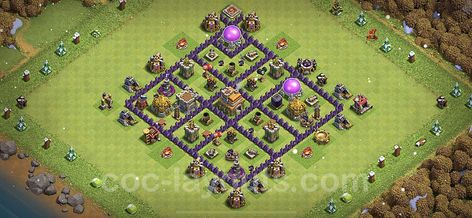 Farming Base TH7 with Link, Anti 2 Stars, Anti Everything - Clash of Clans 2023 - Town Hall Level 7 Base Copy - (#261) Th 7 Base Clash Of Clans Layout, Townhall 7 Base, Clash Of Clans Base Town Hall Level 7, Clash Of Clans Town Hall 7 Base Layout, Town Hall 7 Base Layout Defense, Th 7 Base Clash Of Clans, Th7 Base Clash Of Clans, Clash Of Clans Levels, Layout Plan