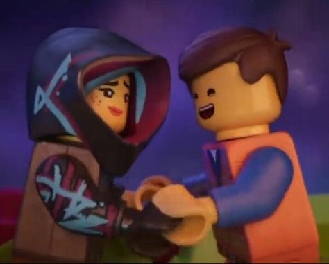 The Lego Movie Emmet X Lucy, Emmet And Wildstyle, Lego Movie Emmet And Lucy, Wildstyle Lego Movie, Emmet And Wyldstyle, Emmet X Lucy, Lucy Lego Movie, Emmet And Lucy, Big Lego