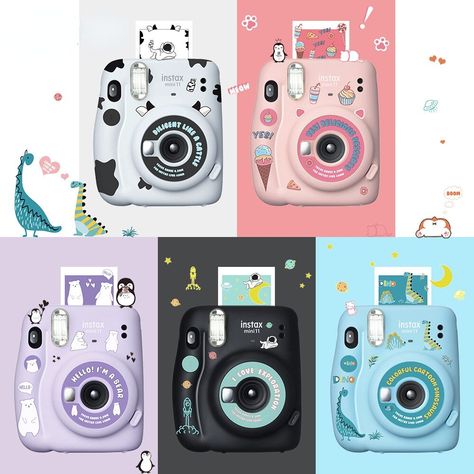 Cartoon Camera, Fujifilm Instax Mini 11, Instax Mini 11, Polaroid Cameras, Instax Film, Instax Camera, Space Animals, Power Bike, Shaving Accessories