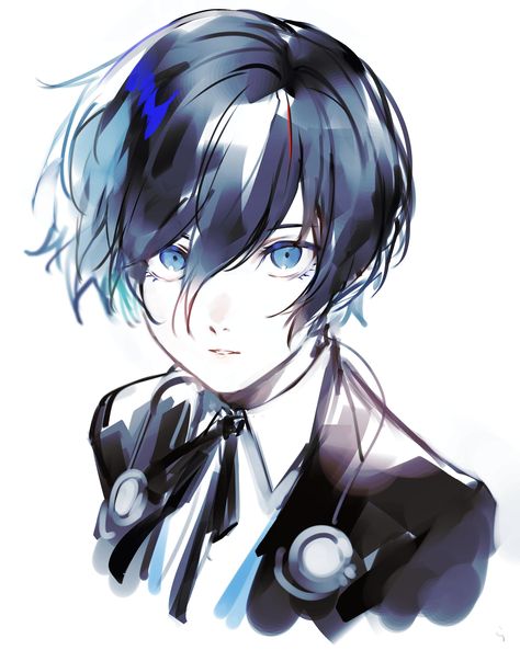 Persona 3 Makoto, Makoto Yuki, Persona 5 Anime, Persona 5 Joker, Shin Megami Tensei Persona, Concept Art Tutorial, Boy Illustration, Persona 3, 5 Anime