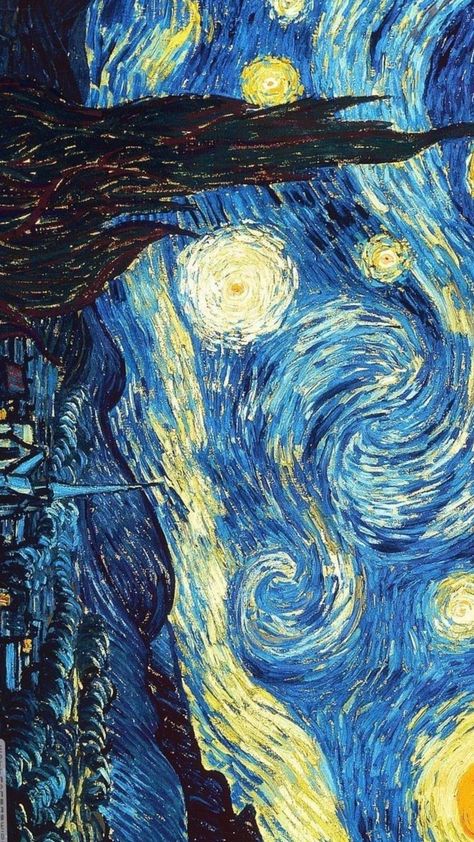 Bedroom Canvas Art, Van Gogh Wallpaper, Gogh The Starry Night, Fall Arts And Crafts, Sun Painting, Cocoppa Wallpaper, Arte Van Gogh, Van Gogh Art, Celestial Art