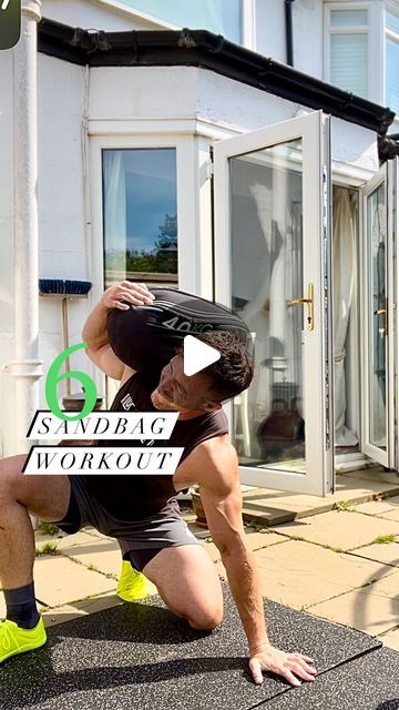 Kettlebell coach | Glen Weinstein | London UK Trainer on Instagram: "6 Ways to use your sandbag that you haven’t tried yet! • This is a @bulldoggear 40kg bag (half my bodyweight) Hit the link in my bio!! • I did each of these exercises for 4 sets of 10 reps for a brutal full body strength and conditioning workout! • #sandbag #sandbagworkout #strengthandconditioningtraining" Sandbag Exercises, Sandbag Workout, Sandbag Training, Crossfit Workouts At Home, Strength And Conditioning Workouts, Strength And Conditioning, Workout Stuff, Conditioning Workouts, Body Strength