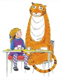 Do Good Stories Ever Go Out of Fashion? | Childhood101 Tiger Who Came To Tea, The Zoo, Arte Animal, Ramones, The Tiger, Blank Greeting Cards, Store Credit Cards, White Envelopes, Pluto The Dog