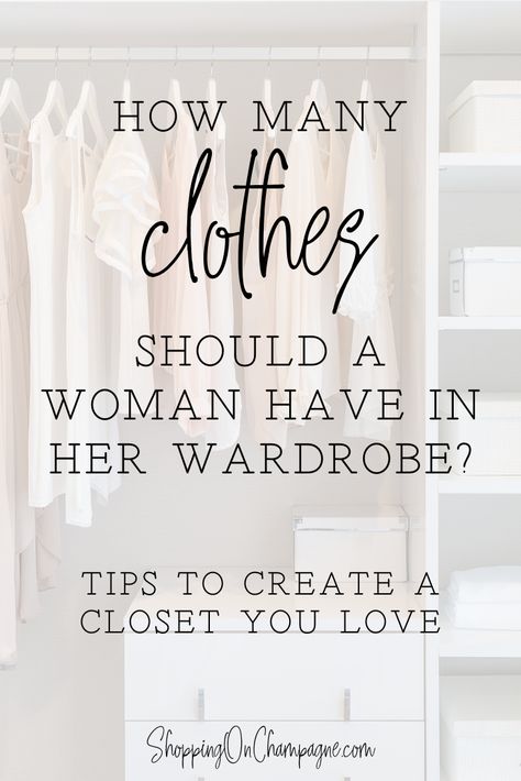 Perfect Closet Clothing, Clothes You Should Have In Your Closet, Closet Editing Tips, Staples To Have In Your Closet, How To Pare Down Your Wardrobe, How Many Clothing Items Do You Need, What Clothes Should I Have In My Closet, Clothes You Must Have In Your Closet, Wardrobe Clearout Tips