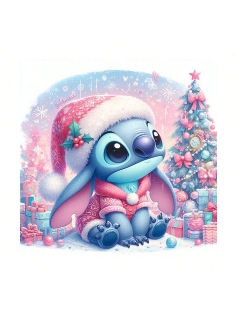 Disney Lilo en Stitch 5d Diy Diamond Painting Kit Borduurwerk Mozaïek Cartoon Schattige Kunst Winter Sneeuw Foto Handgemaakte Ambachten Huisdecoratie Verkoop Strass Kinderen Kerstcadeaus Wit    PMMA     Home Decor, size features are:Bust: ,Length: ,Sleeve Length: Disney Stitch Tattoo, Lilo I Stitch, Lilo And Stitch Characters, Mickey Mouse Wallpaper Iphone, Christmas Wallpaper Iphone Cute, Lilo Und Stitch, Lilo And Stitch Quotes, Lilo And Stitch Drawings, Stitch Character