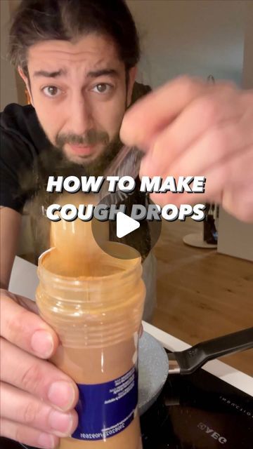 Armen Adamjan on Instagram: "How to make your own cough drops at home! 😲🤩
.
.
.
.
#cough #drops #selfcare #diy #lifehacks #tipsandtricks #medicine #howto" Home Made Cough Drops, Cough Drops For Kids, Coughing Remedies, Cough Drops Homemade, Home Remedies For Cough, Mum Hacks, Essential Oils For Cough, Health Tricks, Creative Explained