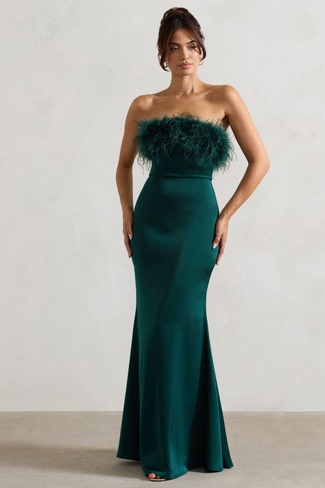 Green velvet dress outfit