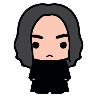 Harry Potter™ | Official Merchandise at Zazzle Snape Drawing, Snape Cartoon, Harry Potter Kawaii, Hery Potter, Desain Merek, Imprimibles Harry Potter, Harry Potter Cartoon, Harry Potter Stickers, Harry Potter Severus