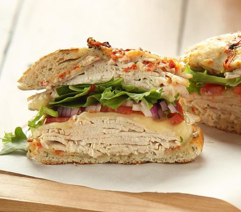 Favorite Turkey Sandwich Basil Aioli Recipe, Black Bean Cakes, Food Truck Party, Meat Gifts, Turkey Sandwich, Aioli Recipe, Bean Cakes, Oven Roasted Turkey, Turkey Cheese