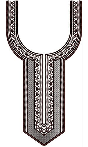 Neck Embroidery Design 20492 African Embroidery Designs, Latest Embroidery Designs, T Shirt Logo Design, African Wear Styles For Men, Zardozi Embroidery, Embroidery Online, African Shirts For Men, African Traditional Wedding, Neck Embroidery