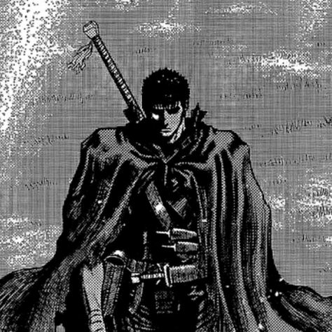 Berserk Widgetsmith, Berserk Black And White, Berserk Quotes, Guts Black Swordsman, The Black Swordsman, Saga Comic, Berserk Anime 1997, Black Swordsman, Guts Berserk