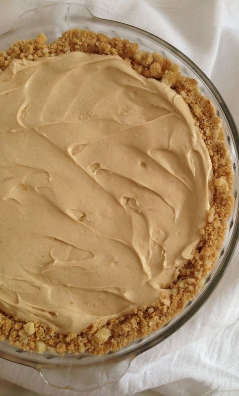 Easiest no-bake peanut butter cream cheese pie. From my Gramma's recipe collection. So delicious and simple. Rich peanut butter flavor. #recipe #thegoldlininggirl Peanut Butter Cream Cheese Pie, Peanut Butter Pie Recipe No Bake, Peanut Butter Pie Recipe, Butter Pie Recipe, Peanut Butter Cream Cheese, Peanut Butter Cream, Cream Cheese Pie, Cheese Pie, Cheese Pies