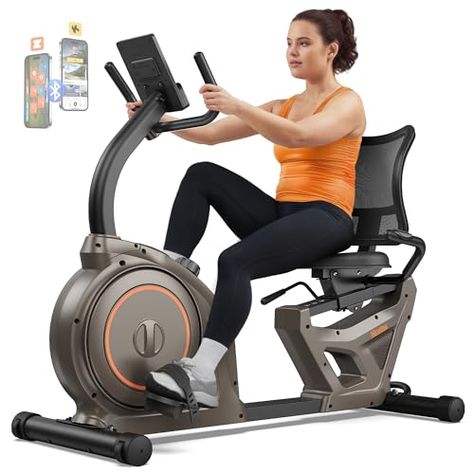 Limited-time deal for Prime Members: Niceday Recumbent Exercise Bike, Recumbent Bike for Home, Recumbent Stationary Bike 400LBS Weight Capacity, Magnetic Recumbent Bike with Smart APP, LCD Monitor, Heart Rate Handle Recumbent Exercise Bike, Recumbent Bike Workout, Indoor Cycling Bike, Recumbent Bike, Bike Bike, Home Workout Equipment, Indoor Cycling, Exercise Bike, Gym Exercise