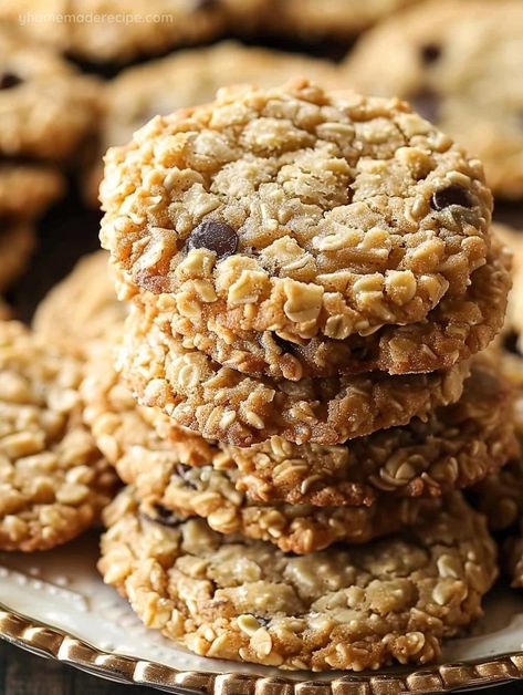 Indulge Guilt-free With Delicious Healthy Cookies - My Home Made Recipe Chunky Monkey Cookies, Sugar Free Cookie Recipes, Asparagus Garlic, Simple Desserts, Sugar Free Recipes Desserts, Healthy Cookie, Italian Cream, Easy Pumpkin Pie, Wholesome Snacks